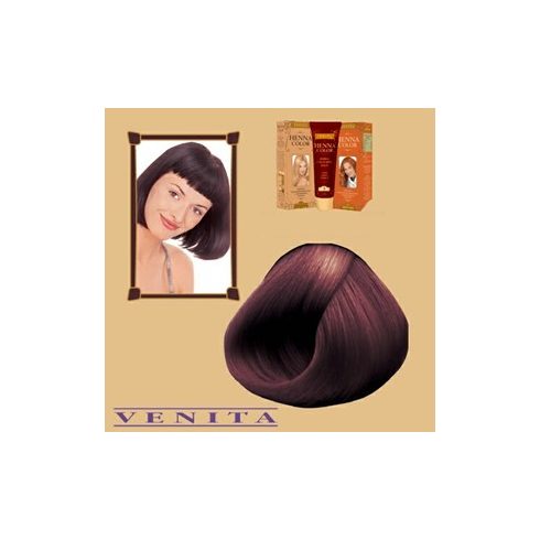 Henna Color hajfesték 17 Padlizsán 75 ml 
