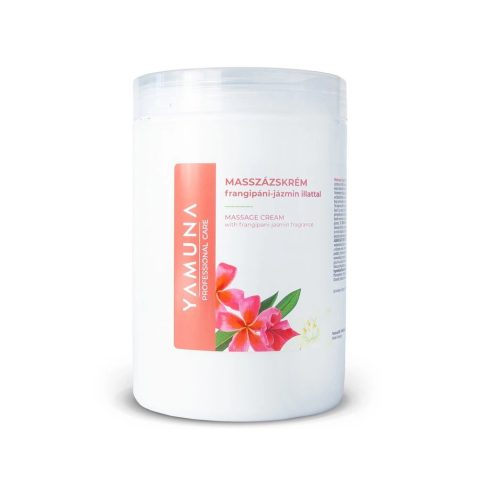 YAMUNA FRANGIPÁNI-JÁZMIN ZSÍROS MASSZÁZSKRÉM 1000ml
