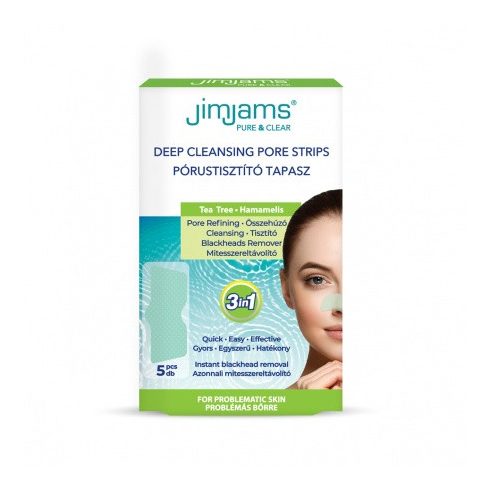 JimJams Pure & Clear Pórustisztító tapasz 5db