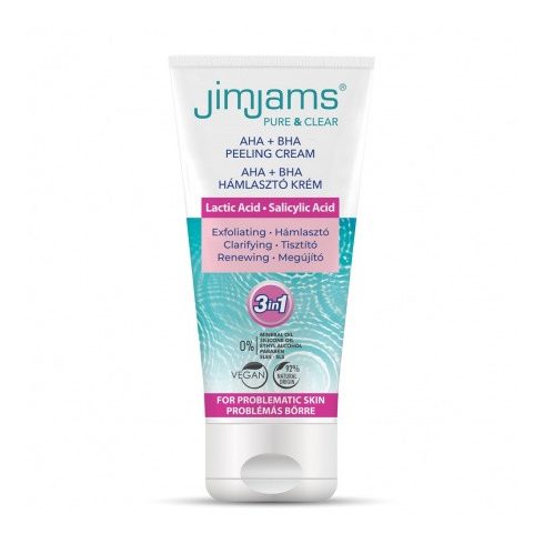 JimJams Pure & Clear AHA+BHA Hámlasztó krém 75 ml