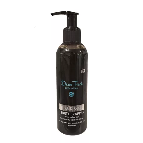 Lady STELLA Professional Derm Touch Fekete Szappan Zsíros Bőrre 200 ml