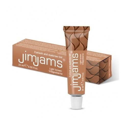 JimJams szempilla- és szemöldökfesték Világosbarna 15 ml