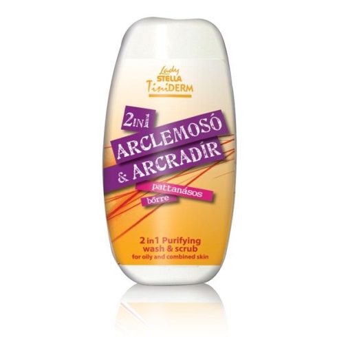 Lady Stella Tiniderm arclemosó & radír 2in1 - 100 ml