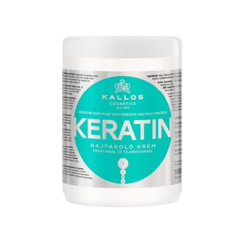 Kallos KJMN Keratin Regeneráló Hajpakolás 1000 ml