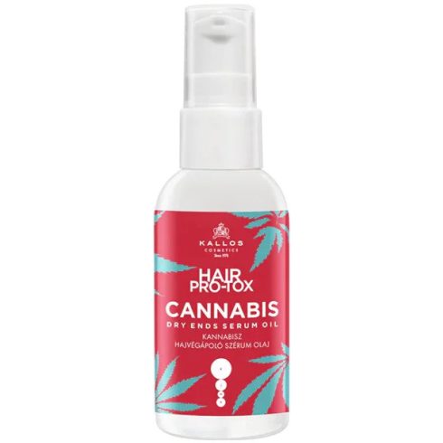 KALLOS HAJ PRO-TOX CANNABIS HAJVÉGÁPOLÓ SZÉRUM OLAJ 50 ML