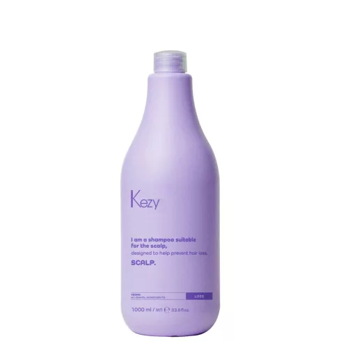 KEZY by AlfaParf Scalp NO LOSS sampon hajhullás ellen 1000 ml