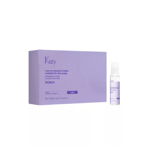 Kezy by Alfaparf Scalp NO LOSS intenzív kezelés hajhullás ellen 6x13 ml