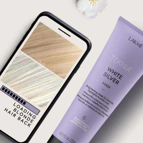 Lakmé Teknia White Silver Viágosító és regeneráló maszk 250 ml