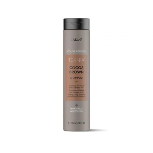  Lakmé Teknia Refresh Cocoa Brown Színfrissítő sampon barna hajra 300 ml