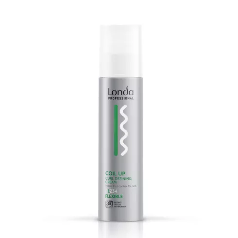 LONDA Professional COIL UP Curl Defining Cream gélkrém göndör hajra 200 ml