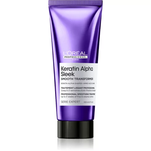 KERATIN ALPHA SLEEK hajkezelés a sima frizuráért 200 ml