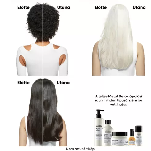 Metal Detox Pre-Treatment Sampon előtti hajerősítő kezelés 250ml