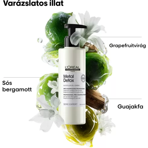 Metal Detox Pre-Treatment Sampon előtti hajerősítő kezelés 250ml