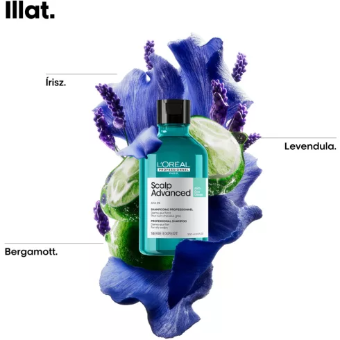 Scalp Advanced tisztító sampon zsíros fejbőrre 300ml