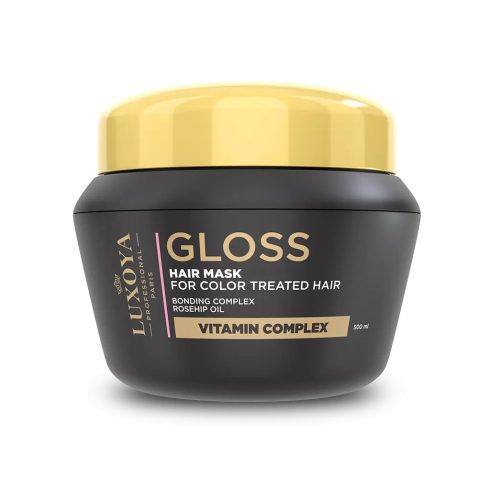 LUXOYA PROFESSIONAL PARIS - GLOSS színvédő HAJMASZK 500 ml