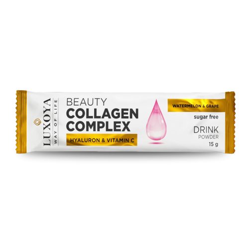 BEAUTY COLLAGEN COMPLEX 11.000 mg ÍZLETES KOLLAGÉN ITALPOR 15 g - Görögdinnye-szőlő ízű