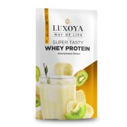   SUPER TASTY WHEY PROTEIN - PRÉMIUM TEJSAVÓ FEHÉRJE ITALPOR 30 g - Kivi-banán ízű
