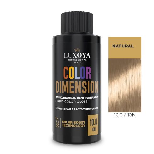 COLOR DIMENSION - Ápoló és ragyogást fokozó hajszínező 10.0/10N - 60ml