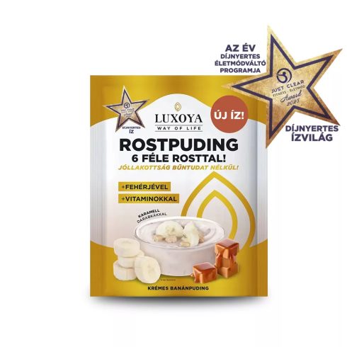 Rostpuding 6 féle rosttal - Krémes banán puding 25g