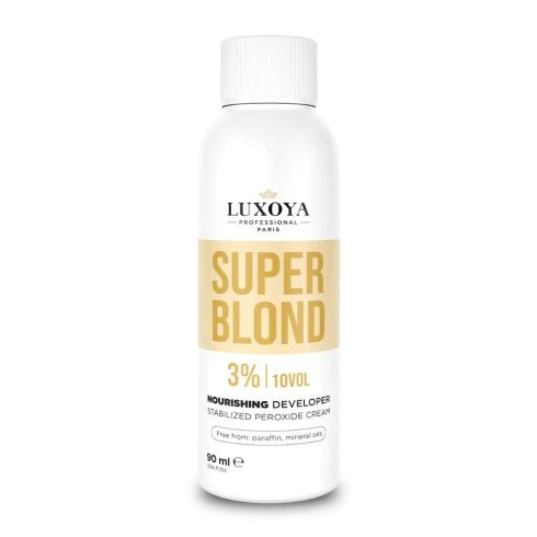 LUXOYA HAIR SUPERBLOND NOURISHING DEVELOPER - Előhívó folyadék (OXI) vol. 10/3% - 90 ml