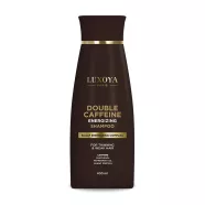   Luxoya DOUBLE CAFFEINE ENERGIZING SHAMPOO – DUPLA KOFFEINES ENERGIZÁLÓ HAJNÖVEKEDÉST TÁMOGATÓ SAMPON - RITKULÓ ÉS GYENGE HAJRA - 400ml