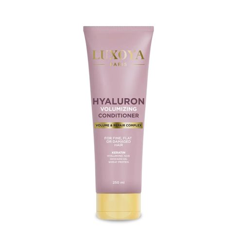 LUXOYA HYALURON VOLUMIZING CONDITIONER – HIALURONSAVAS VOLUMENNÖVELŐ KONDICIONÁLÓ KERATINNAL - 250 ml