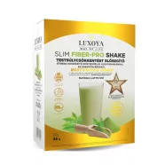   Slim Fiber-Pro Shake - Matcha Latte - Testsúlycsökkentést elősegítő étrend-kiegészítő rostkomplex glükomannánnal és édesítőszerekkel - 6x35g