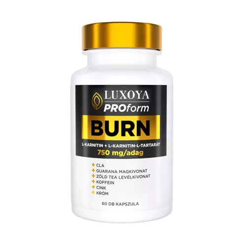 BURN - Étrend-kiegészítő kapszula inulinnal, L-karnitinnel, aminosavakkal és koffeinnel - 60db