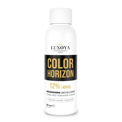 LUXOYA HAIR COLOR HORIZON NOURISHING DEVELOPER - Előhívó folyadék (OXI) vol. 40/12% - 90ml