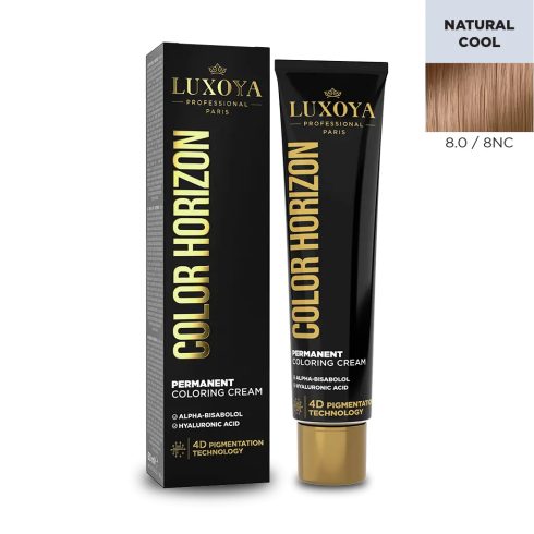 LUXOYA HAIR COLOR HORIZON - Ammóniás hajfesték 8.0/NC 60 ml