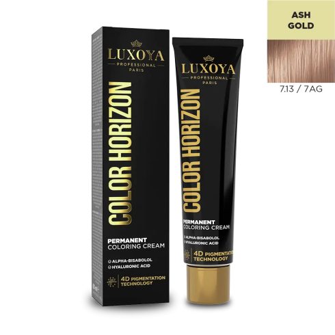 LUXOYA HAIR COLOR HORIZON - Ammóniás hajfesték 7.13/7AG 60 ml