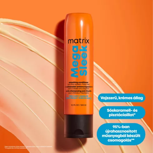 Matrix Mega Sleek kondicionáló a sima hajért 300 ml