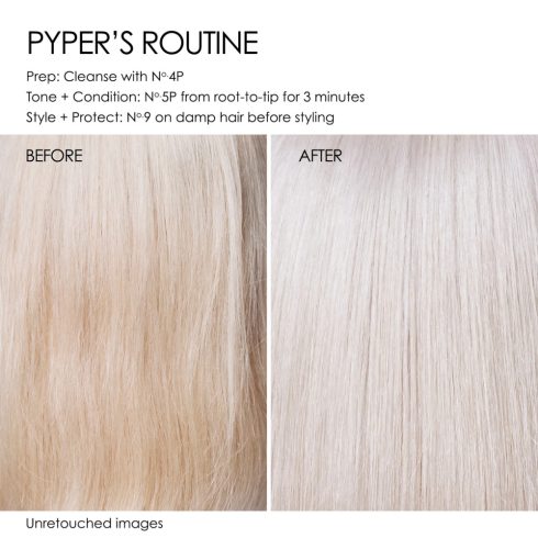 OLAPLEX No.5P Blonde Enhancer Toning Conditioner tonizáló kondicionáló szőke vagy ősz hajra 250 ml