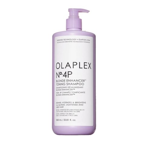 OLAPLEX No.4P lond Enhancer Toning Shampoo- Szőke hajszínfokozó, tonizáló sampon  1000 ml