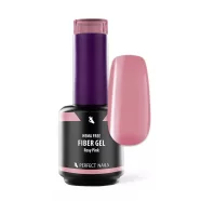   Fiber Vitamin Base Gel - Hema Free Erősített Gél Lakk Alap - Rosy Pink - 15ml