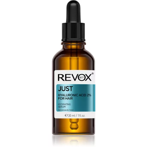 Revox B77 JUST Hyaluronic Acid 2% hidratáló szérum a hajra és a fejbőrre 30ml