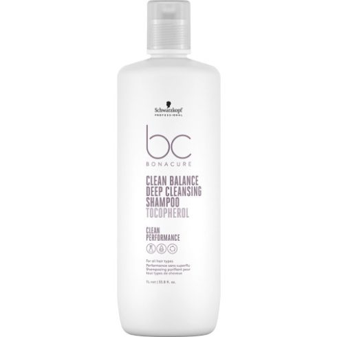 Schwarzkopf Bonacure Clean Balance Mélytisztító Sampon 1000 ml