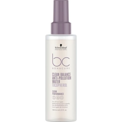 Schwarzkopf Bonacure Clean Balance Anti-Pollution Water Hajápoló Folyadék 150 ml