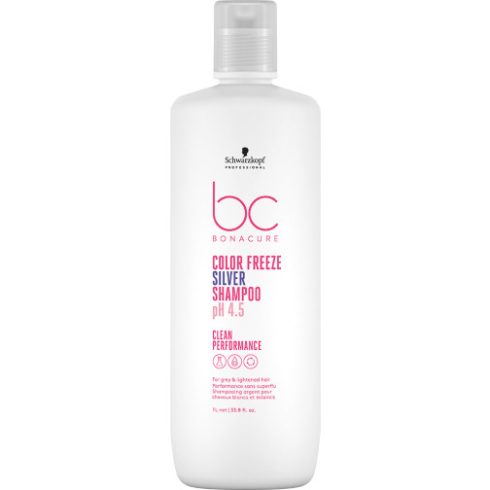 Schwarzkopf Bonacure Color Freeze Hamvasító Sampon 1000 ml