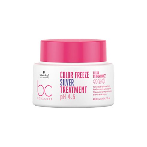 Schwarzkopf Bonacure Color Freeze Hamvasító Pakolás 200 ml