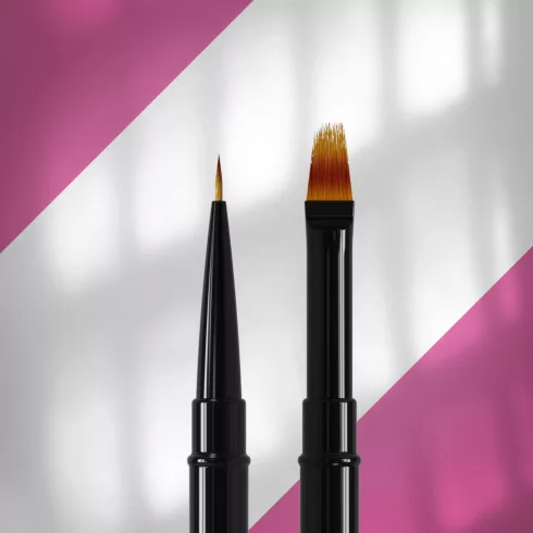 Staleks Kétvégű ecset EXPERT liner 7 mm / ombre 11 mm NBE-01/07