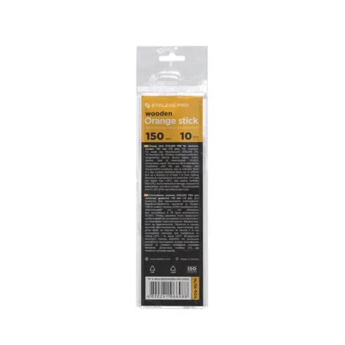 Staleks Narancsfa pálcika EXPERT fa 150 mm (10 db)