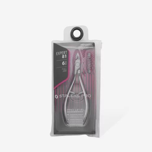 Staleks Professzionális körömágybőr csipesz EXPERT 81 6 mm (NE-81-6)