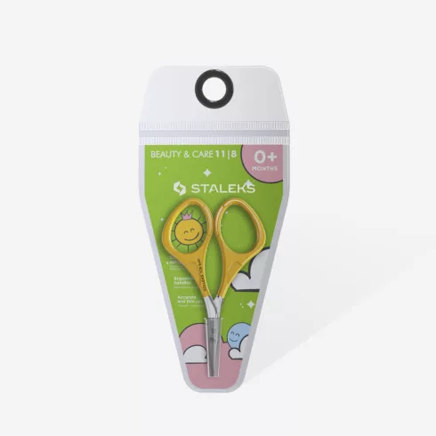 Staleks Körömvágó olló babáknak 0+ éves kortól BEAUTY & CARE 11 8-AS TÍPUS (SBC-11/8)