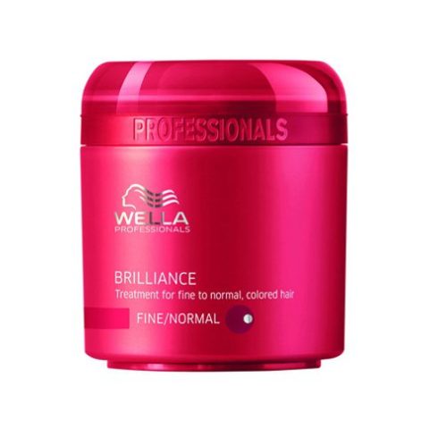 Wella Brilliance hajpakolás vékony szálú hajra 150 ml