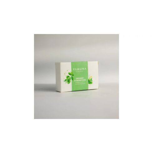YAMUNA Organic citromfüves hidegen sajtolt szappan 110gr