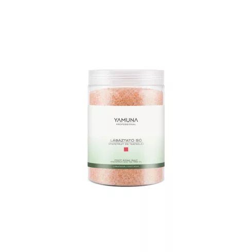 YAMUNA Lábáztató só grapefruit illattal és teafaolajjal 1200 g