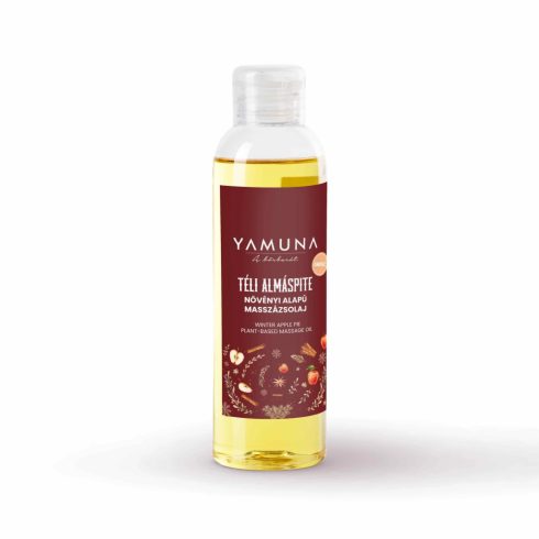 YAMUNA Téli almáspite növényi alapú masszázsolaj 250 ml