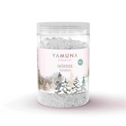 YAMUNA Tégelyes fürdősó hópihe 1000 g